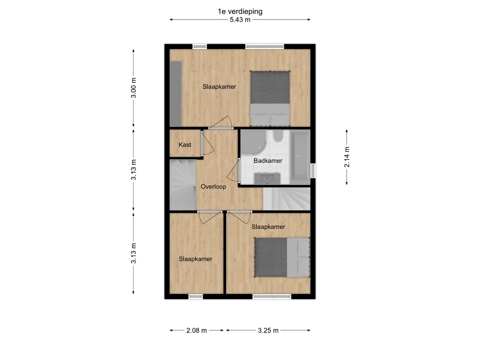 mediumsize floorplan